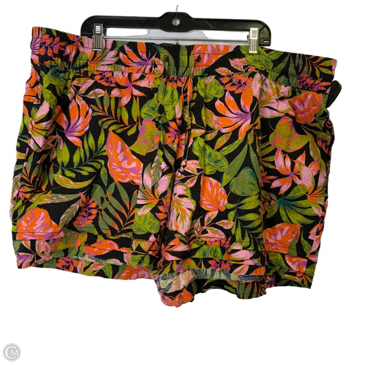 Shorts By Terra & Sky In Multi-colored, Size: 2x