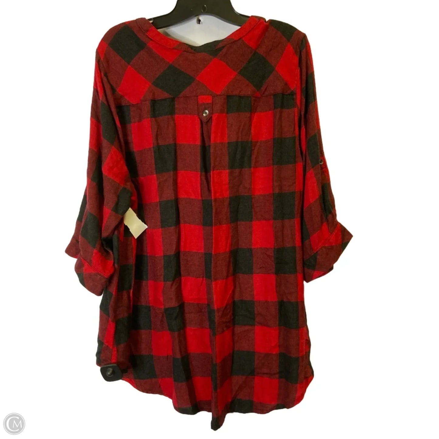 Top Short Sleeve By Torrid In Red, Size: 3x