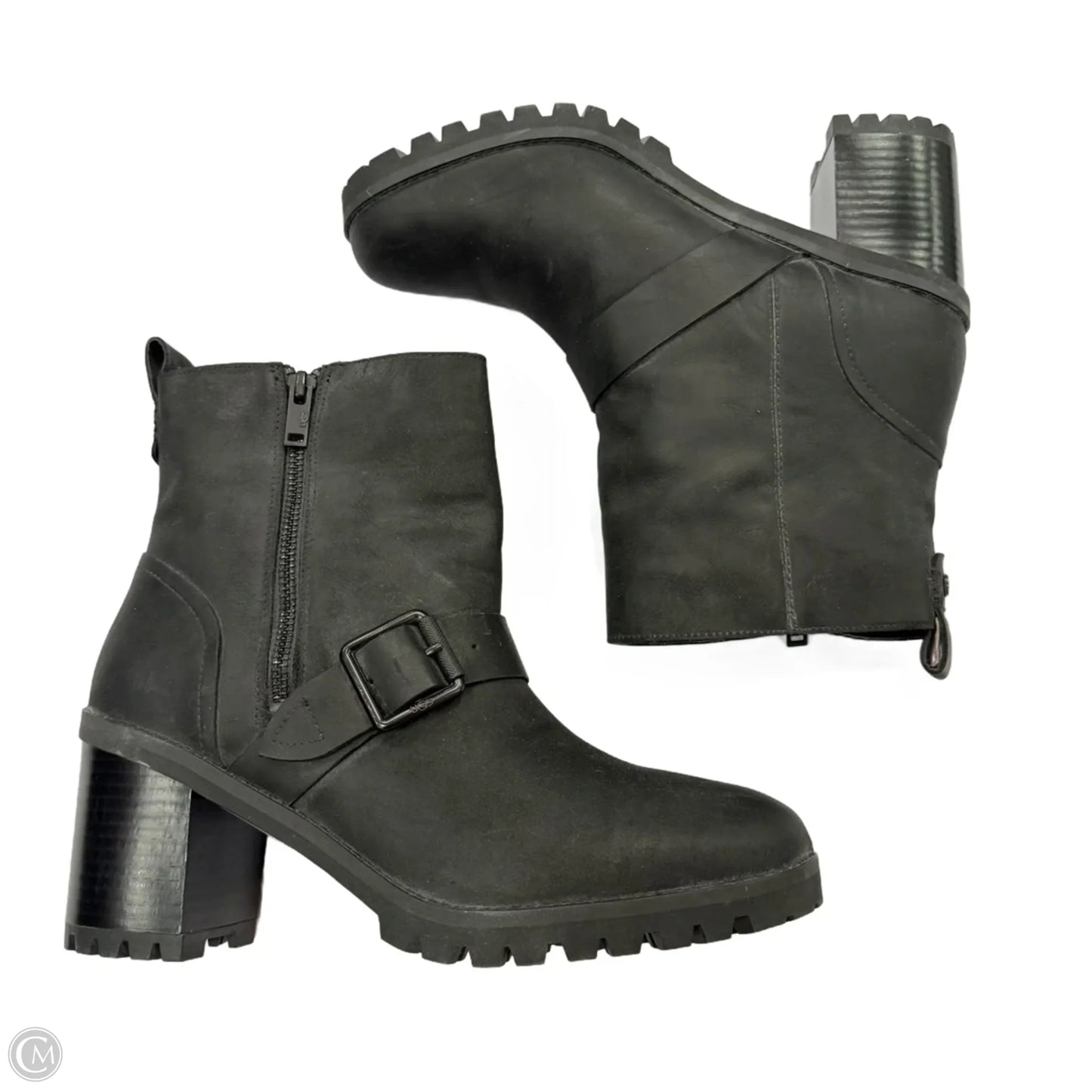 Boots Designer By Ugg In Black, Size: 11