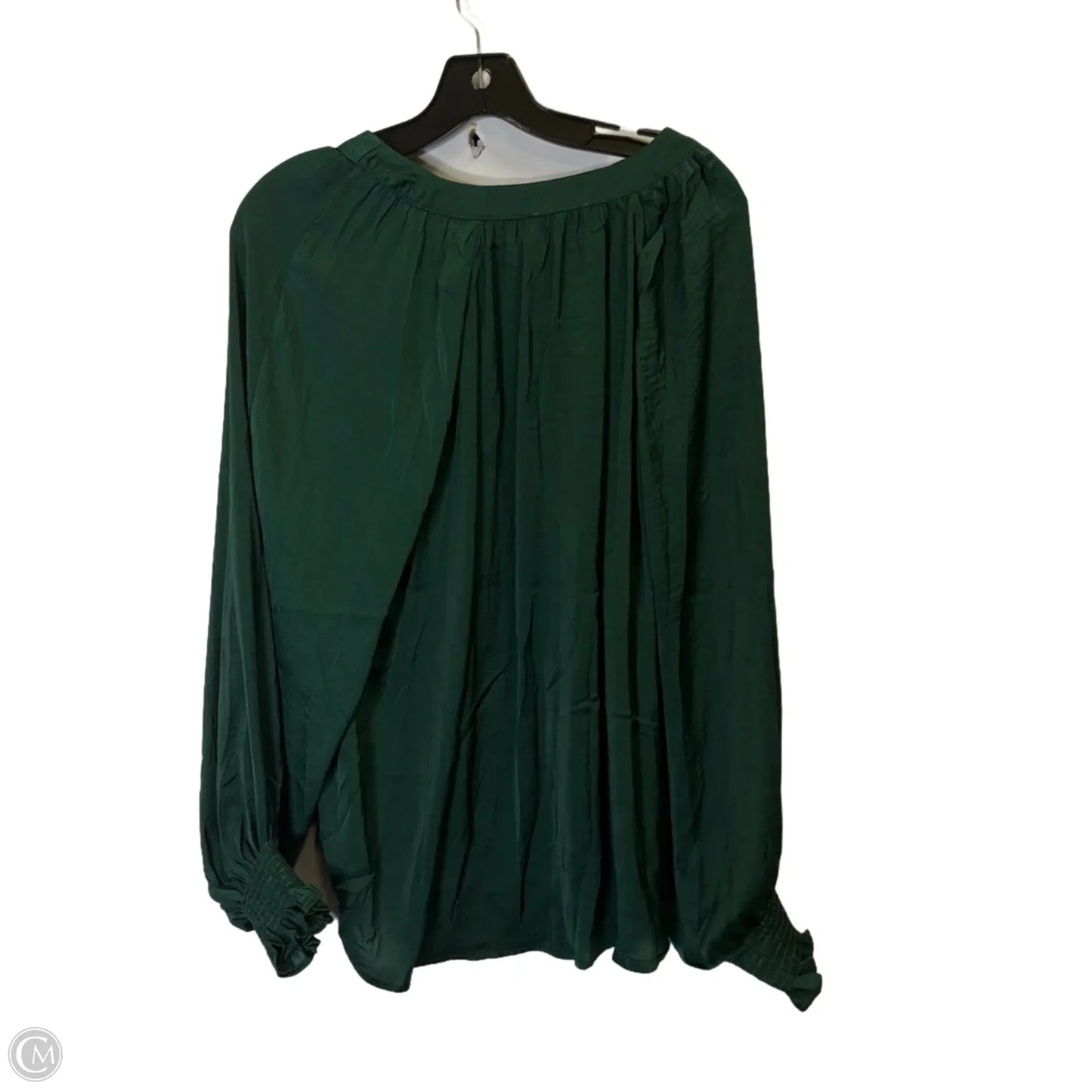 Blouse Long Sleeve By Umgee In Green, Size: S