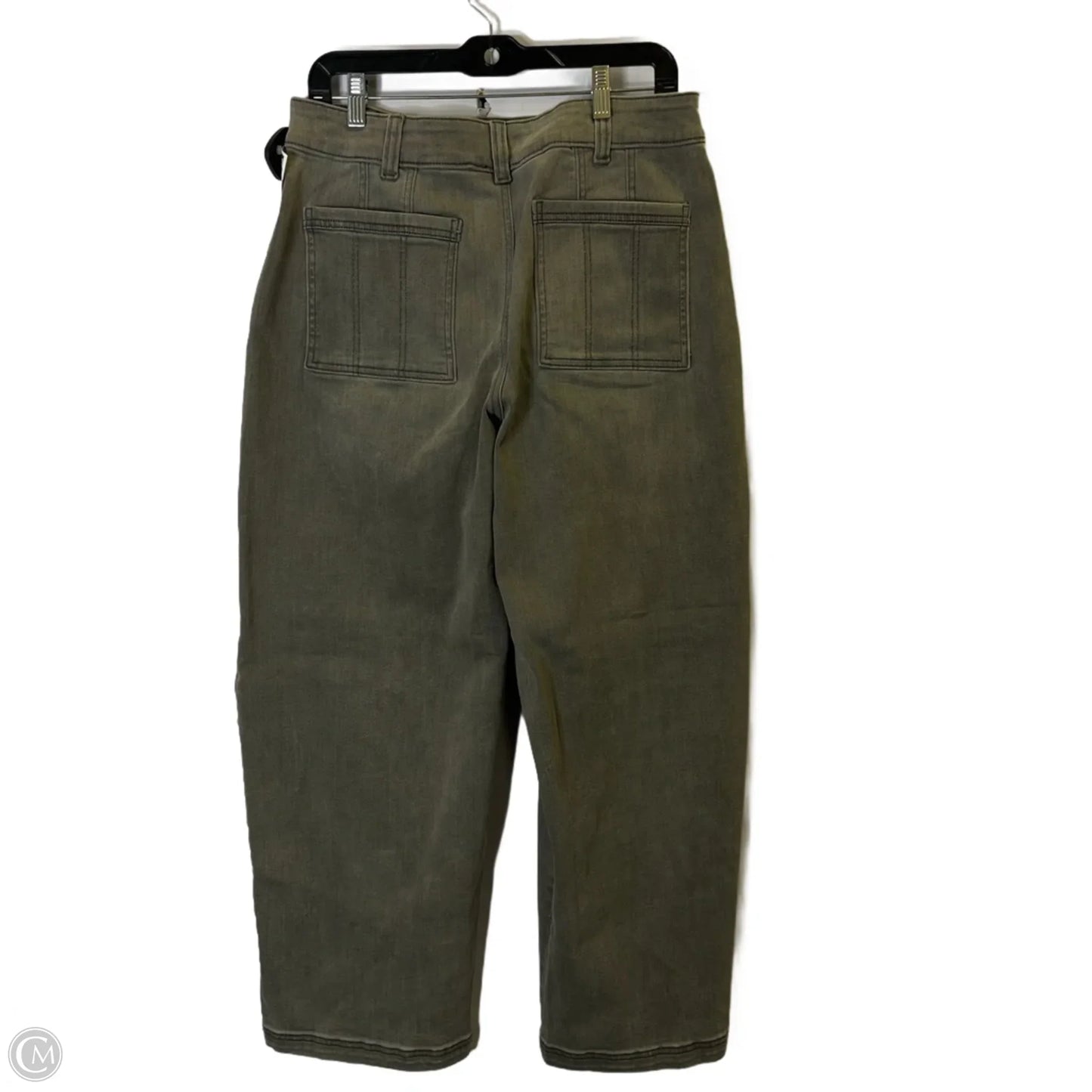 Jeans Straight By Venus In Grey Denim, Size: 12