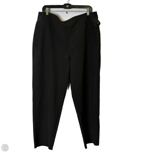 Athletic Pants By Athleta In Black, Size: 16