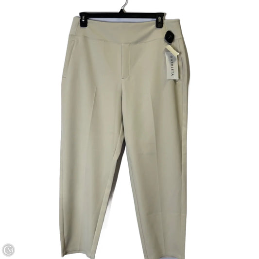 Athletic Pants By Athleta In Cream, Size: 16