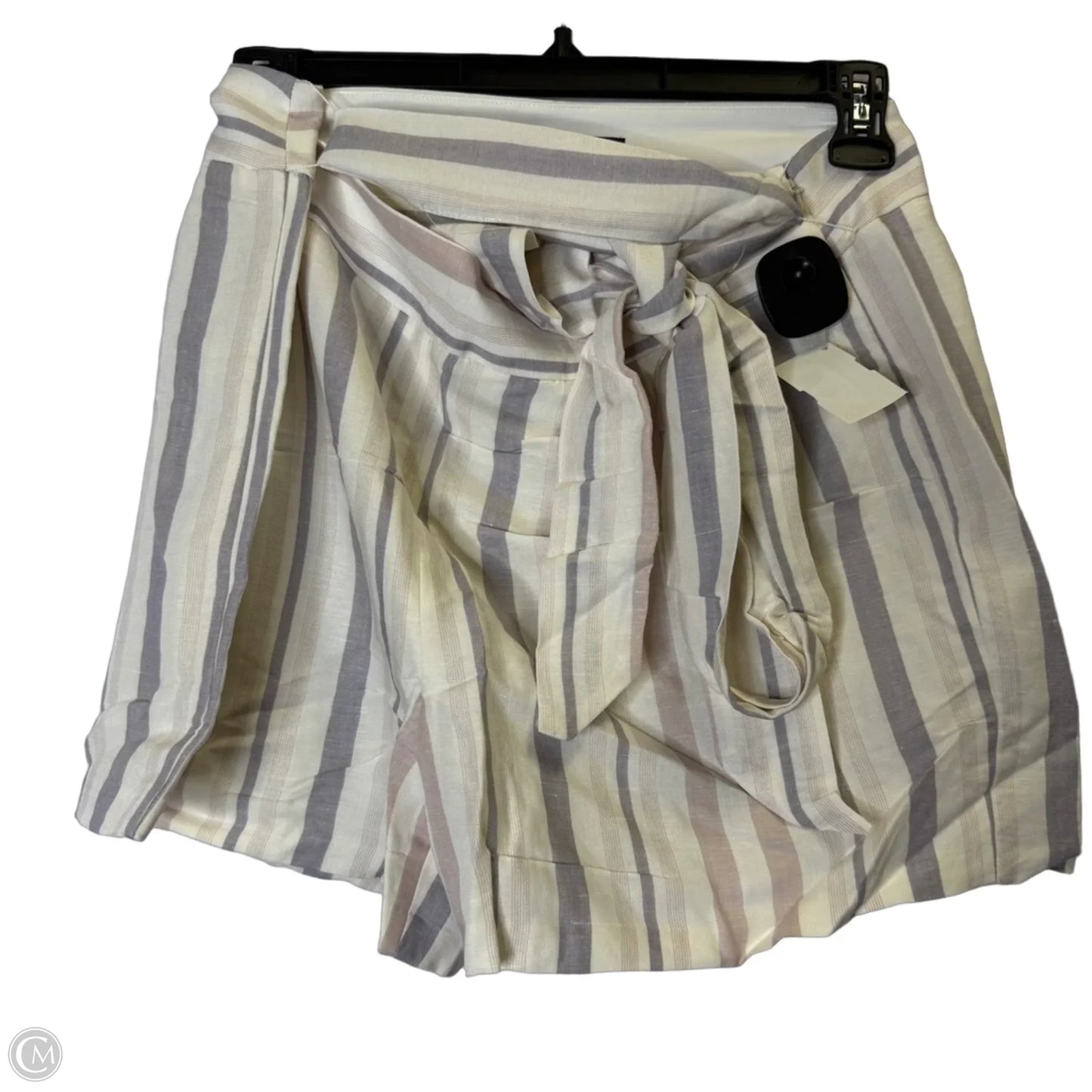 Shorts By Express In Striped Pattern, Size: 14
