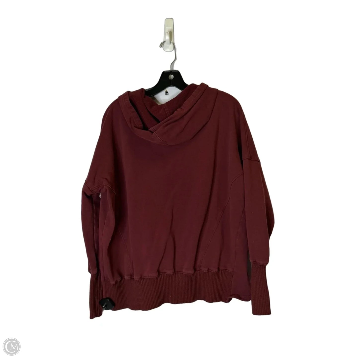 Sweatshirt Hoodie By Bucketlist In Red, Size: S
