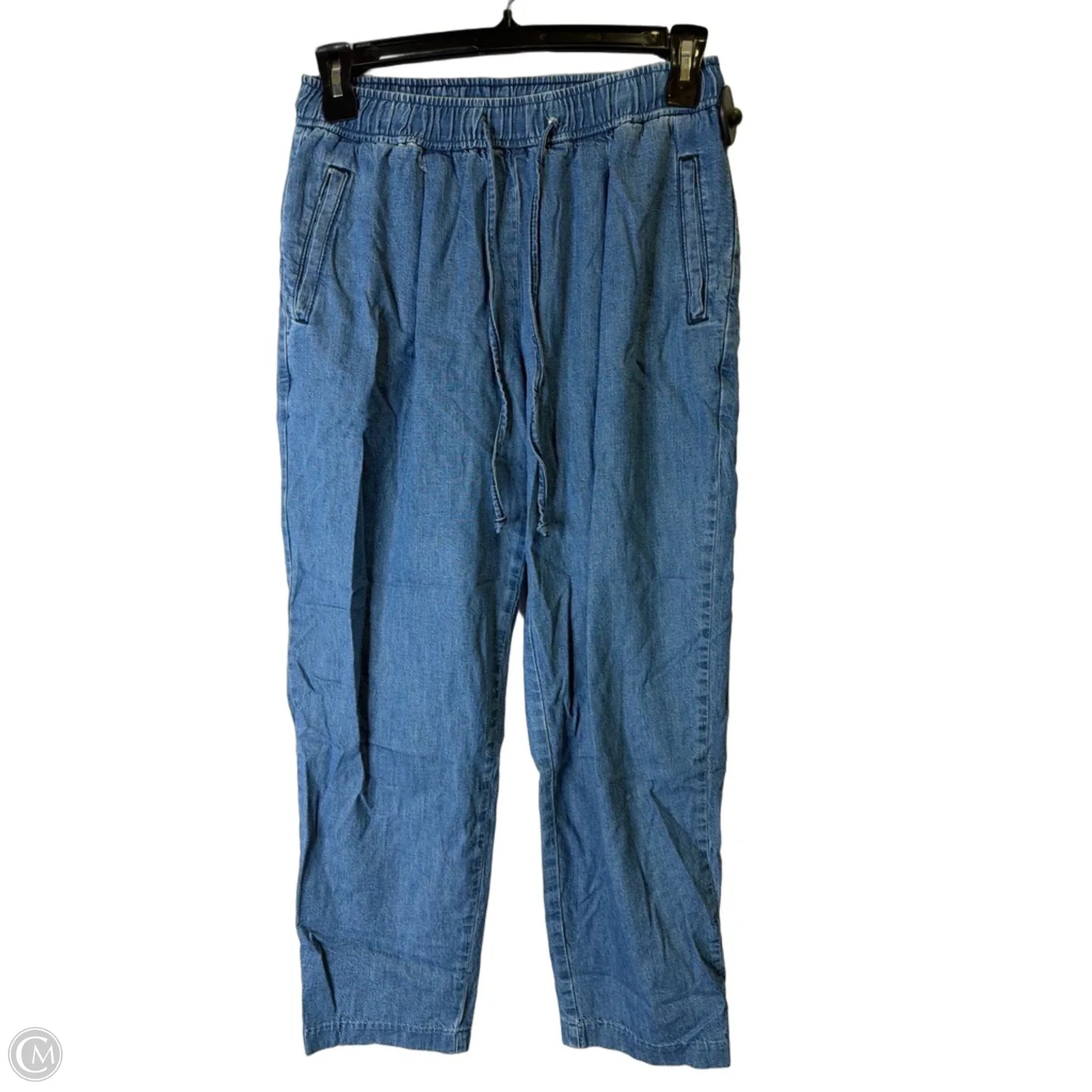 Jeans Wide Leg By Old Navy In Blue Denim, Size: S