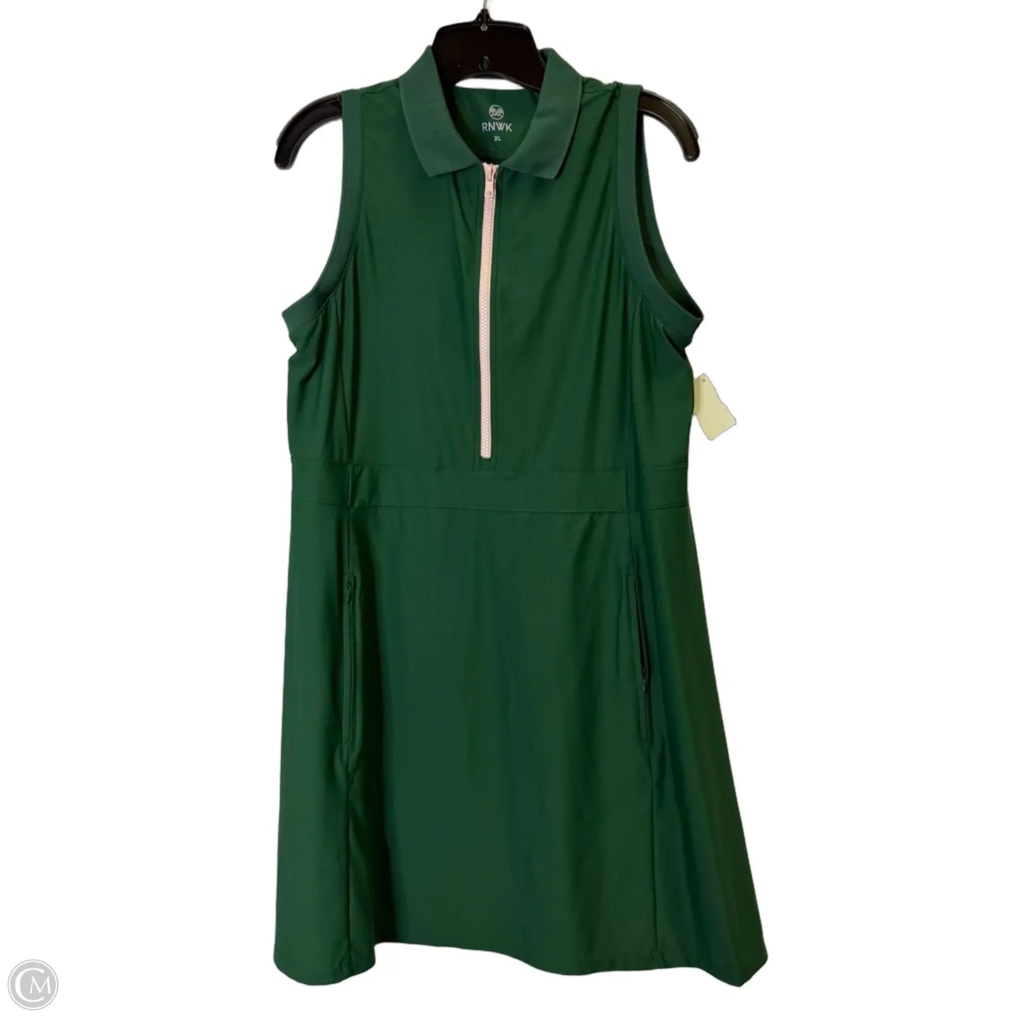 Dress Casual Midi By Clothes Mentor In Green, Size: Xl