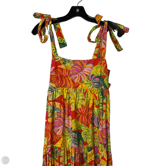 Dress Casual Maxi By Karlie In Tropical Print, Size: S