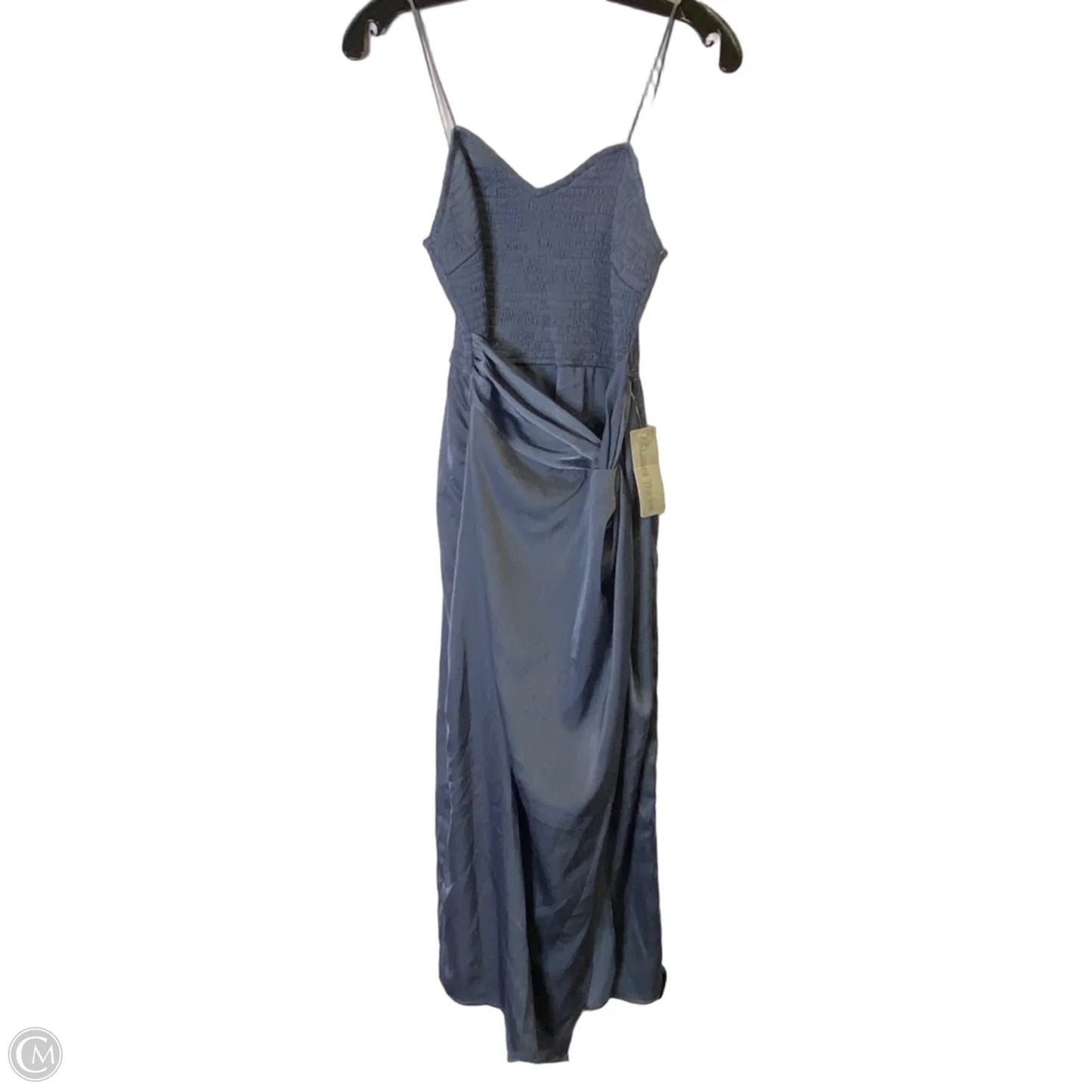 Dress Party Midi By Clothes Mentor In Blue, Size: M