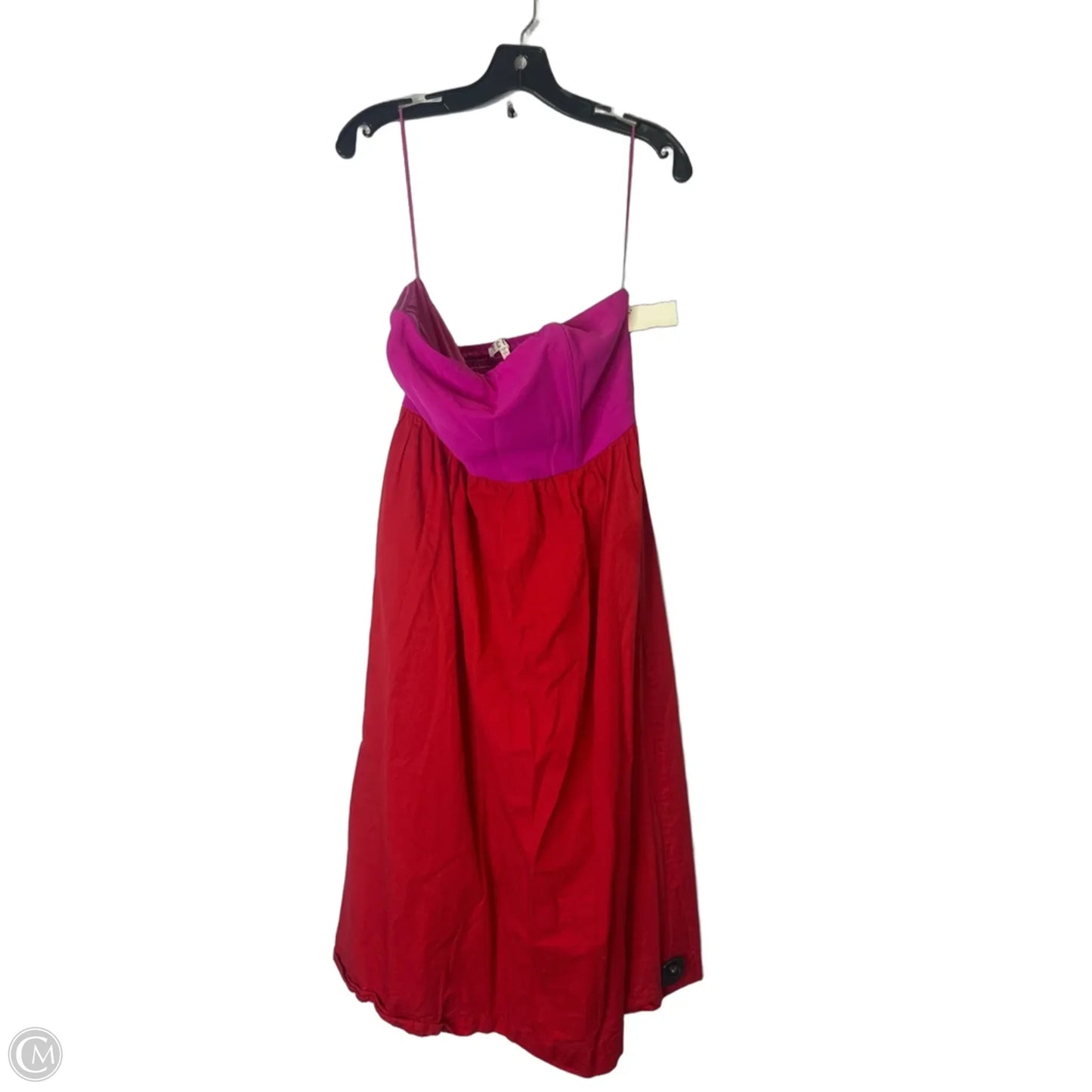 Dress Casual Midi By Tcec In Purple & Red, Size: L