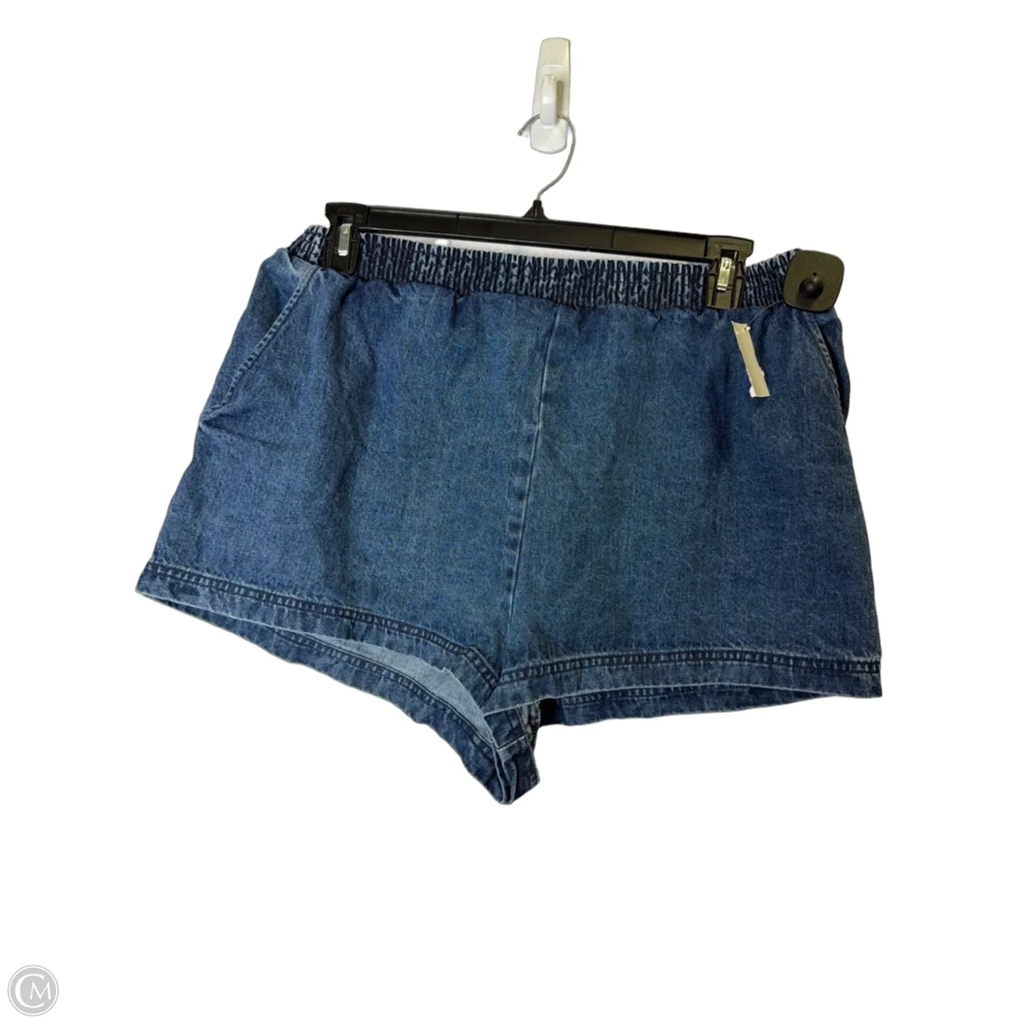 Shorts By Free People In Blue Denim, Size: Xl