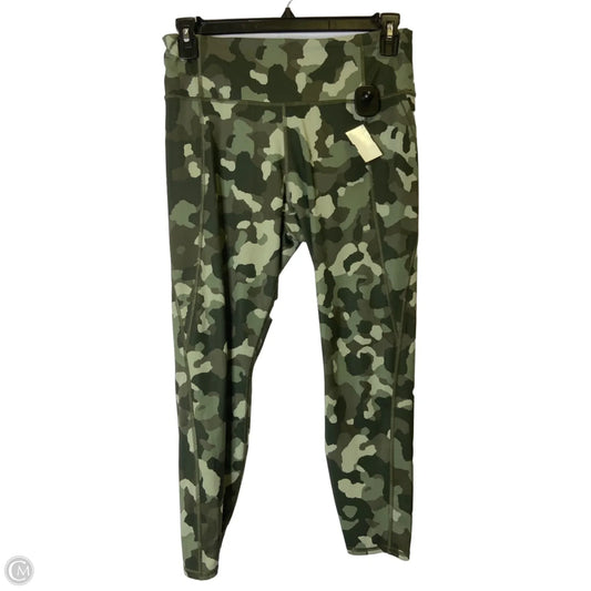 Athletic Leggings By Athleta In Green, Size: L