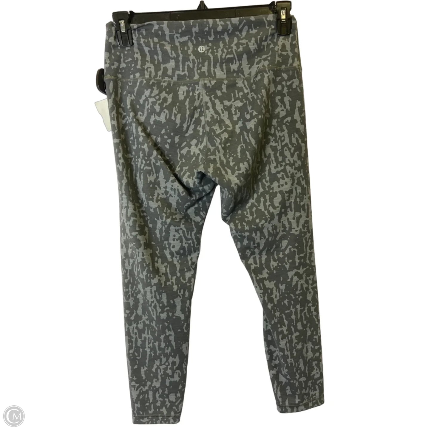 Athletic Leggings By Lululemon In Grey, Size: 12