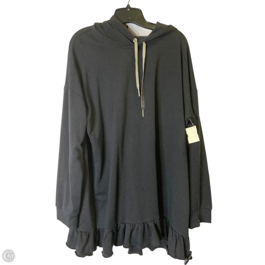 Sweatshirt Hoodie By Matilda Jane In Black, Size: Xxl