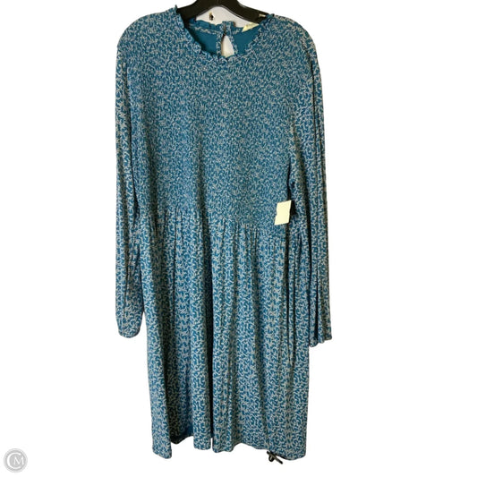 Dress Casual Maxi By Matilda Jane In Blue, Size: Xxl
