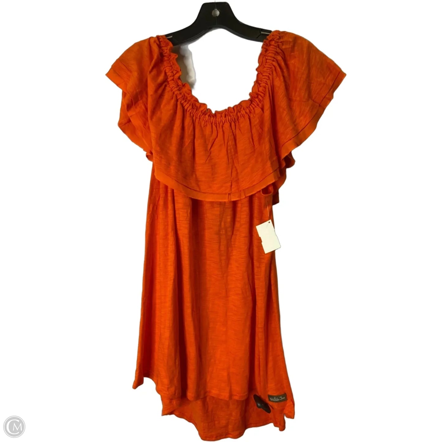 Top Sleeveless By Matilda Jane In Orange, Size: Xxl