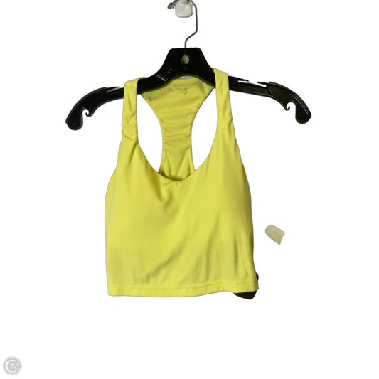 Athletic Tank Top By Offline In Yellow, Size: S