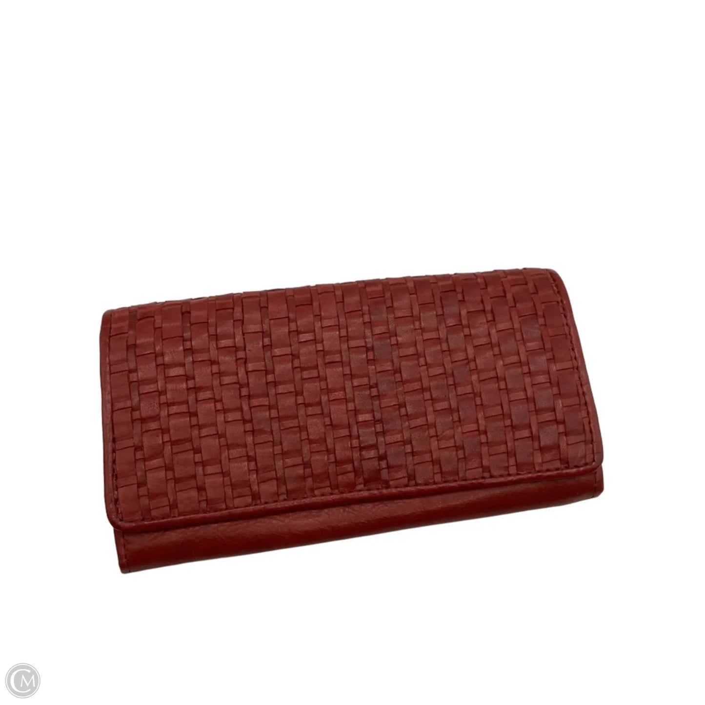 Wallet Leather By Clothes Mentor, Size: Medium