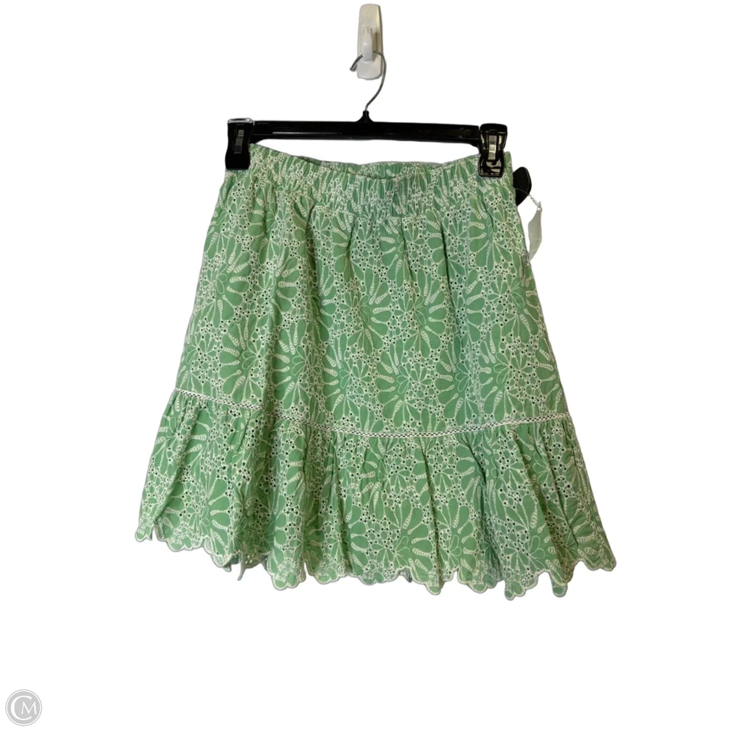 Skirt Mini & Short By Loft In Green, Size: S