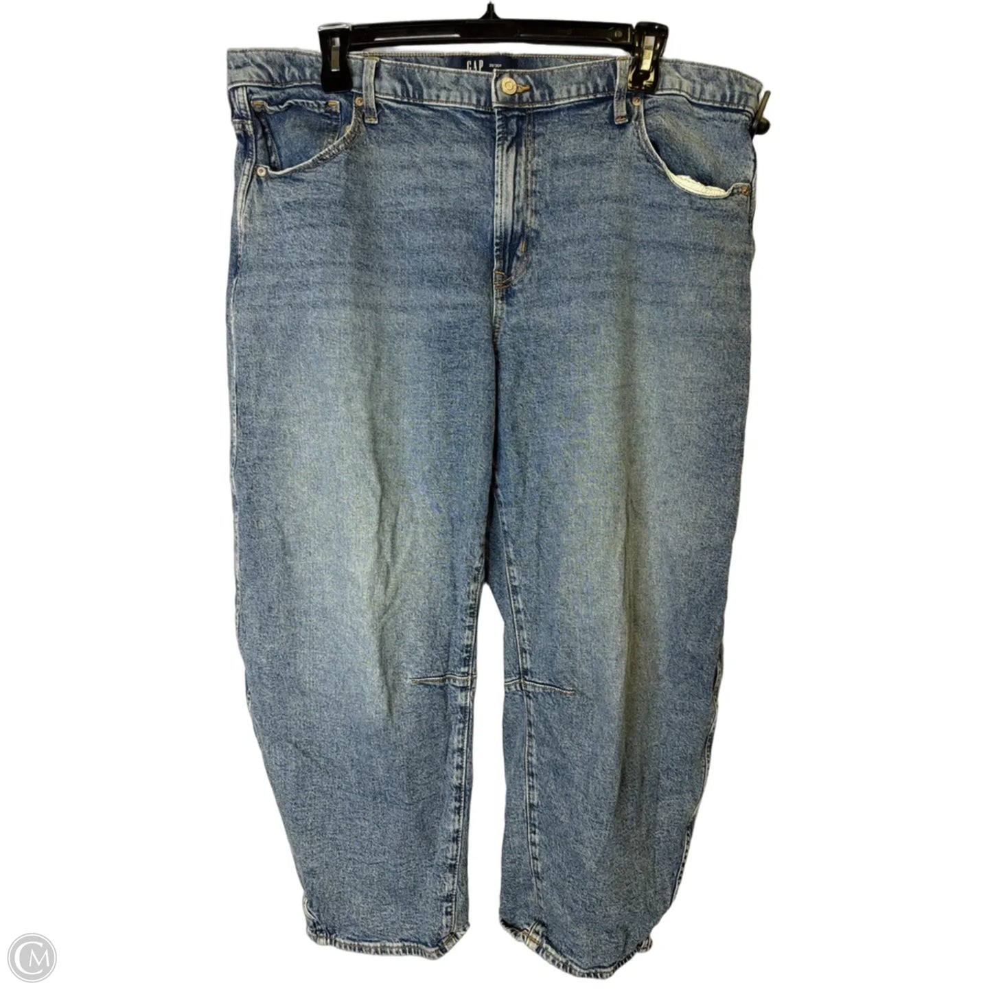 Jeans Straight By Gap In Blue Denim, Size: 20