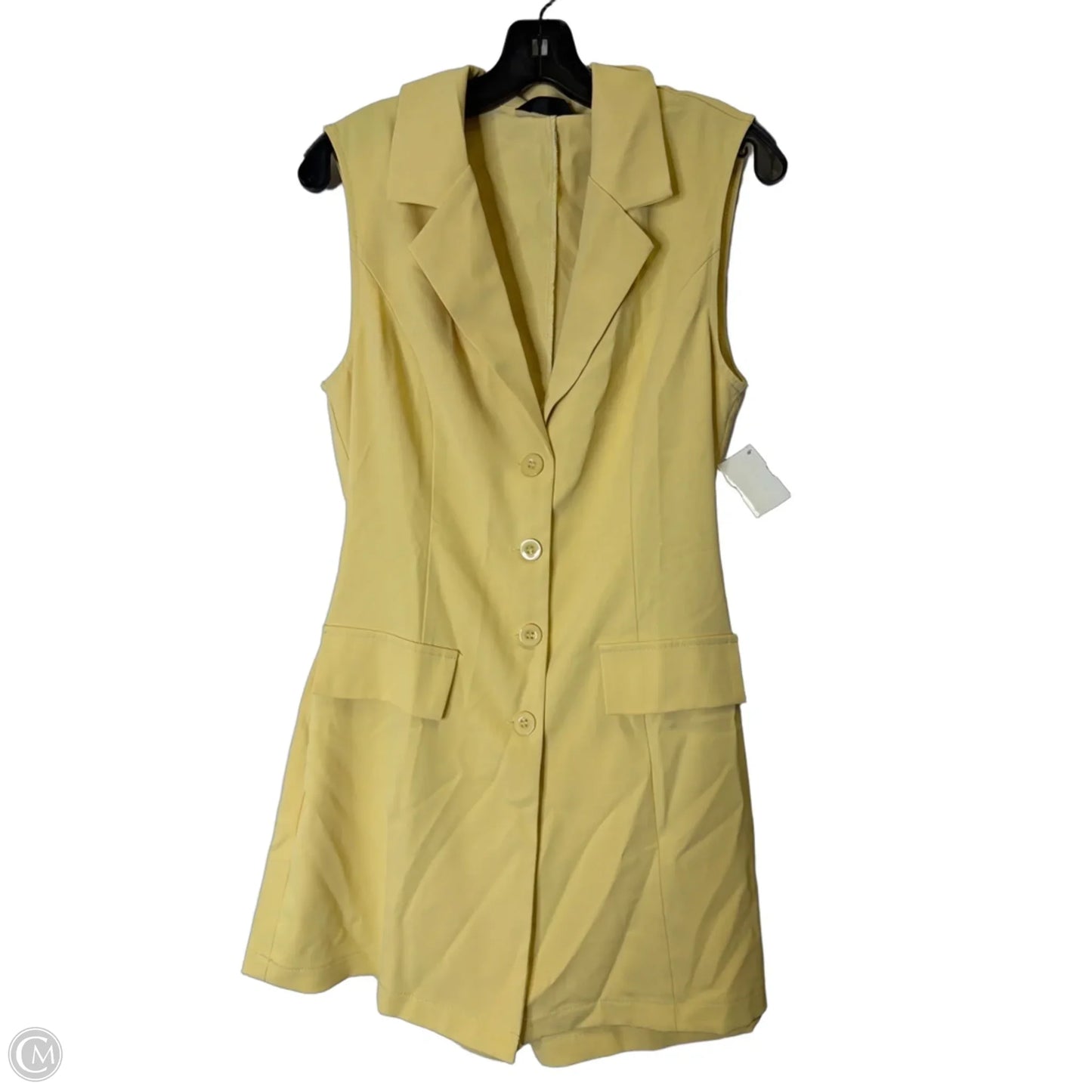 Romper By Chicme In Yellow, Size: M