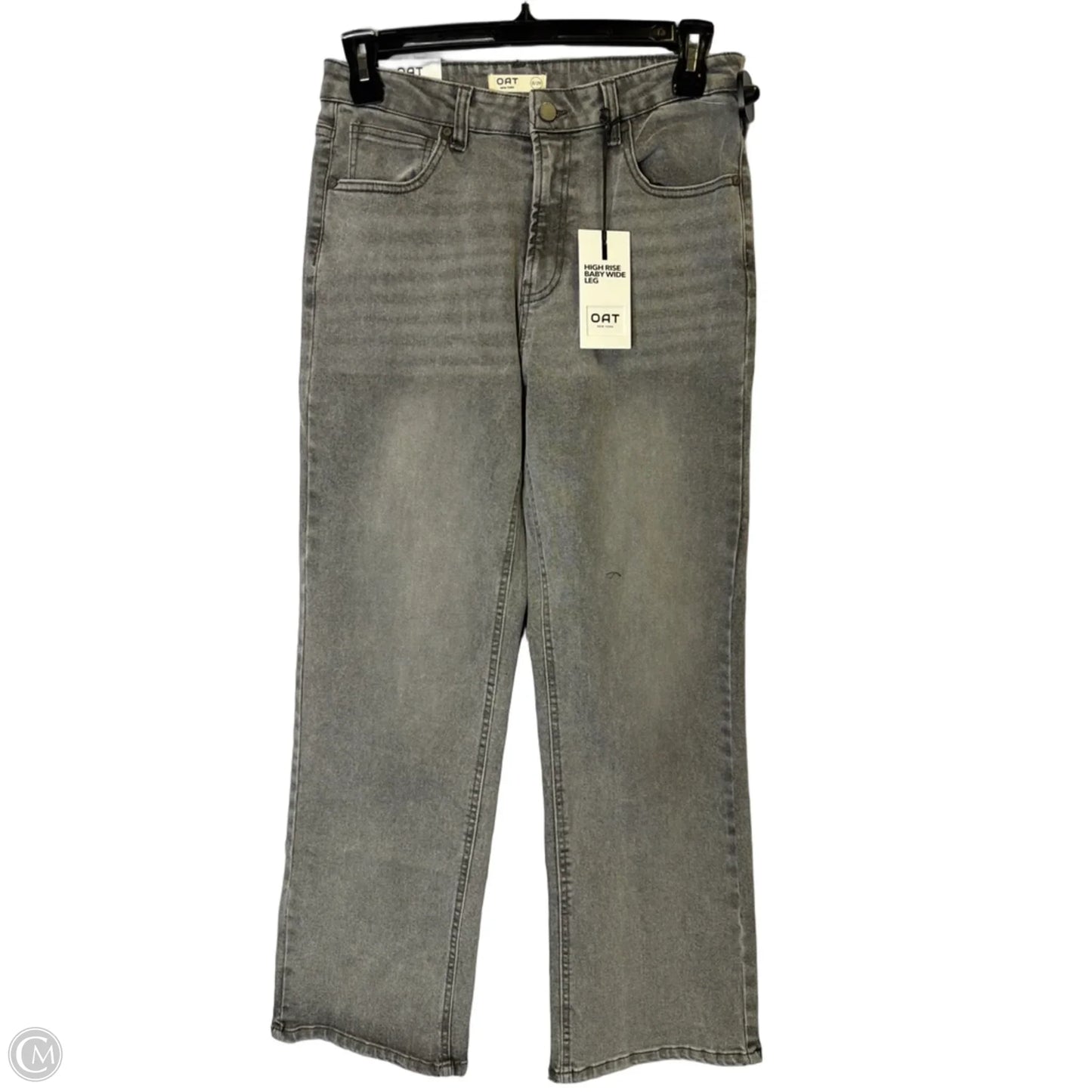 Jeans Straight By Oat In Grey, Size: 8