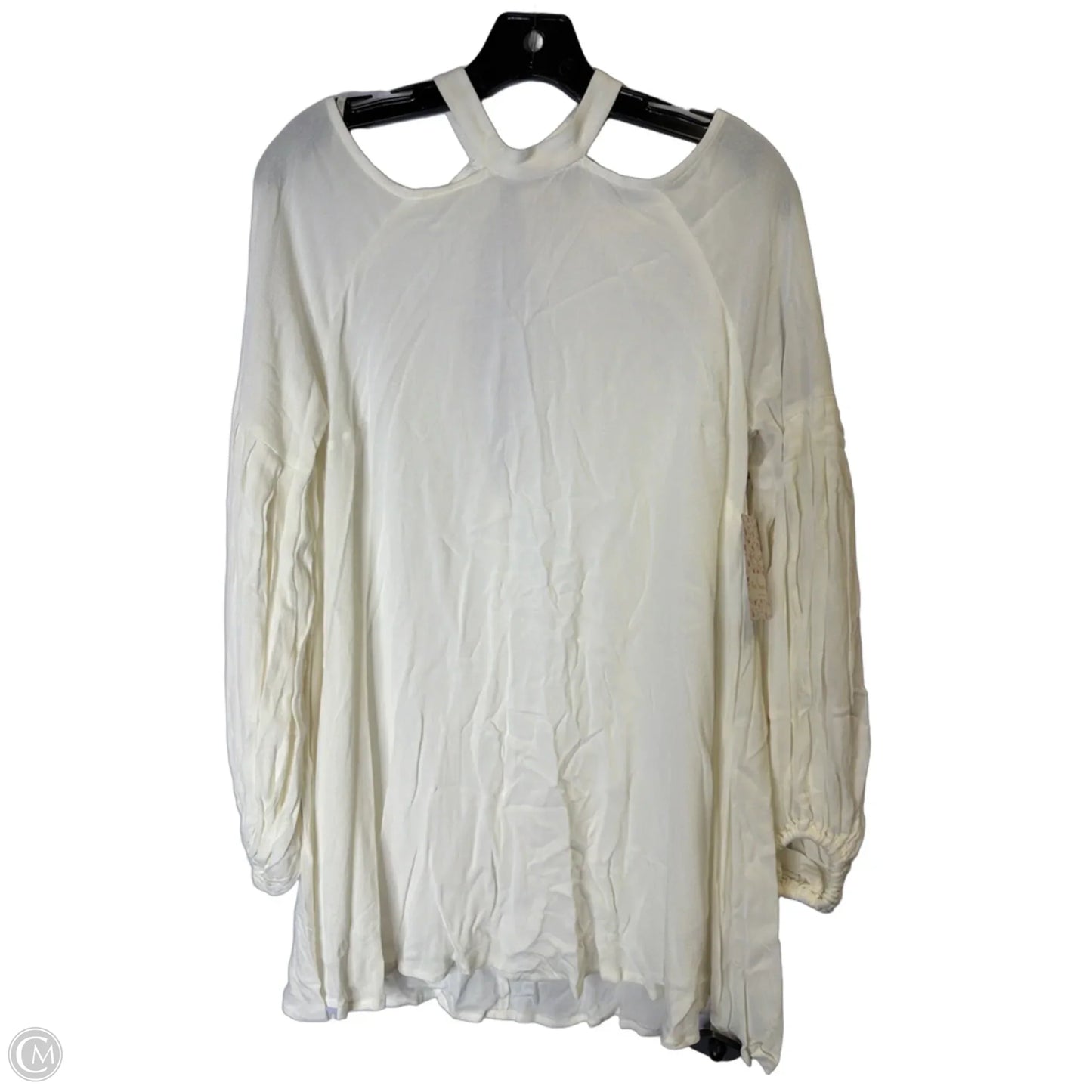 Top Long Sleeve By Free People In Cream, Size: Xs