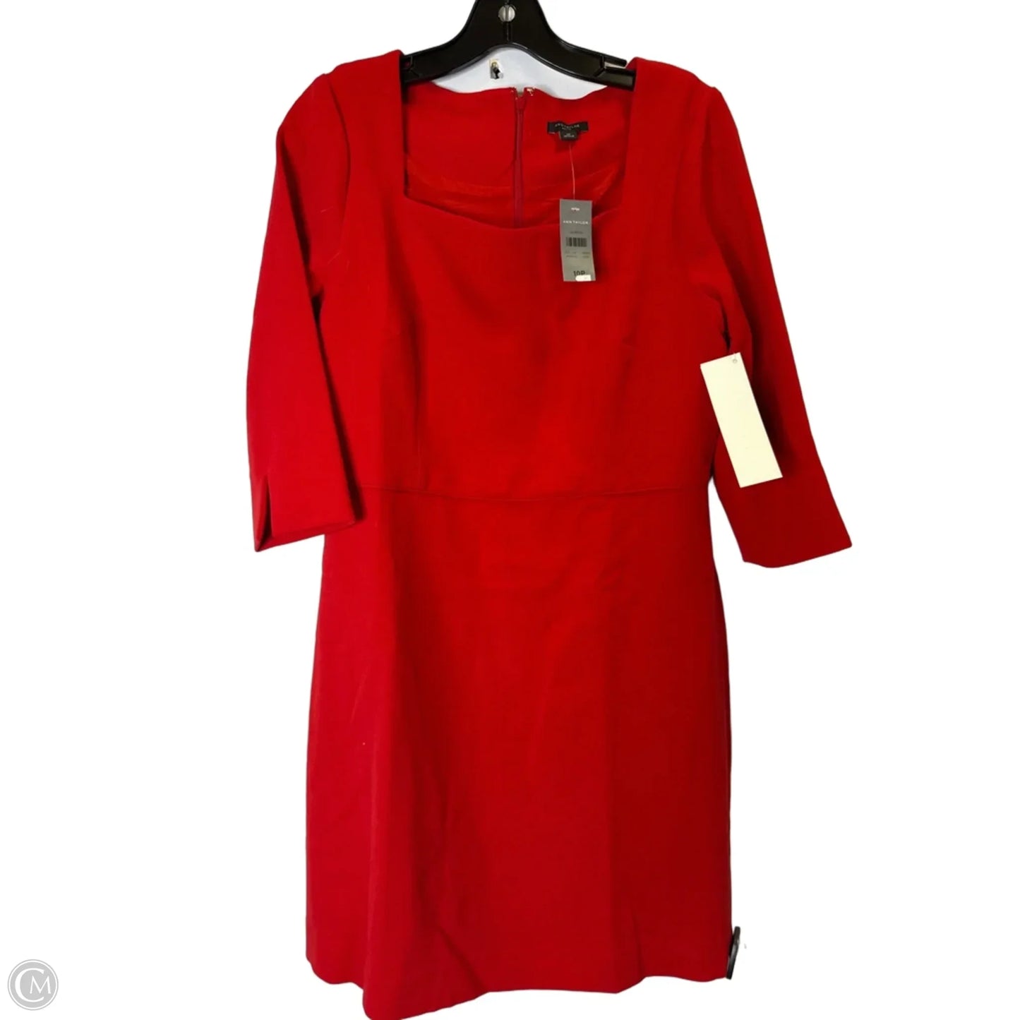 Dress Work By Ann Taylor In Red, Size: 10p