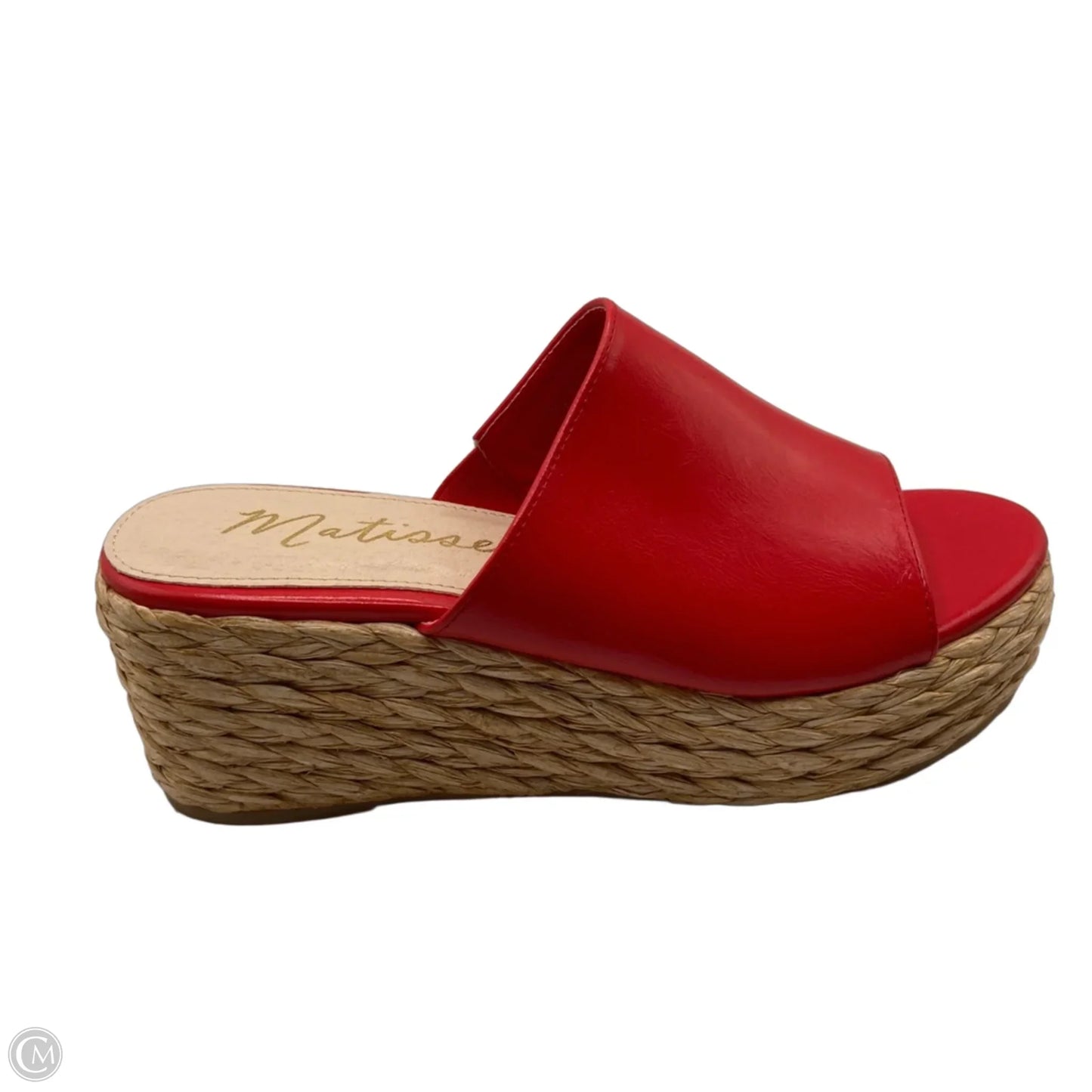 Sandals Heels Platform By Matisse In Red, Size: 10