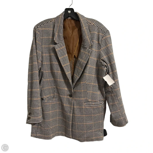 Blazer By Old Navy In Plaid Pattern, Size: Xl