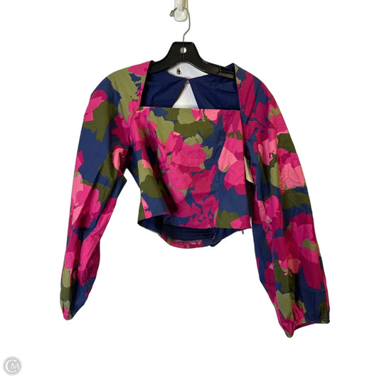 Top Long Sleeve By Clothes Mentor In Floral Print, Size: Xs