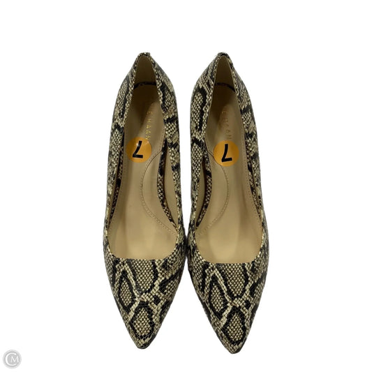 Shoes Heels Block By Cole-haan In Snakeskin Print, Size: 7