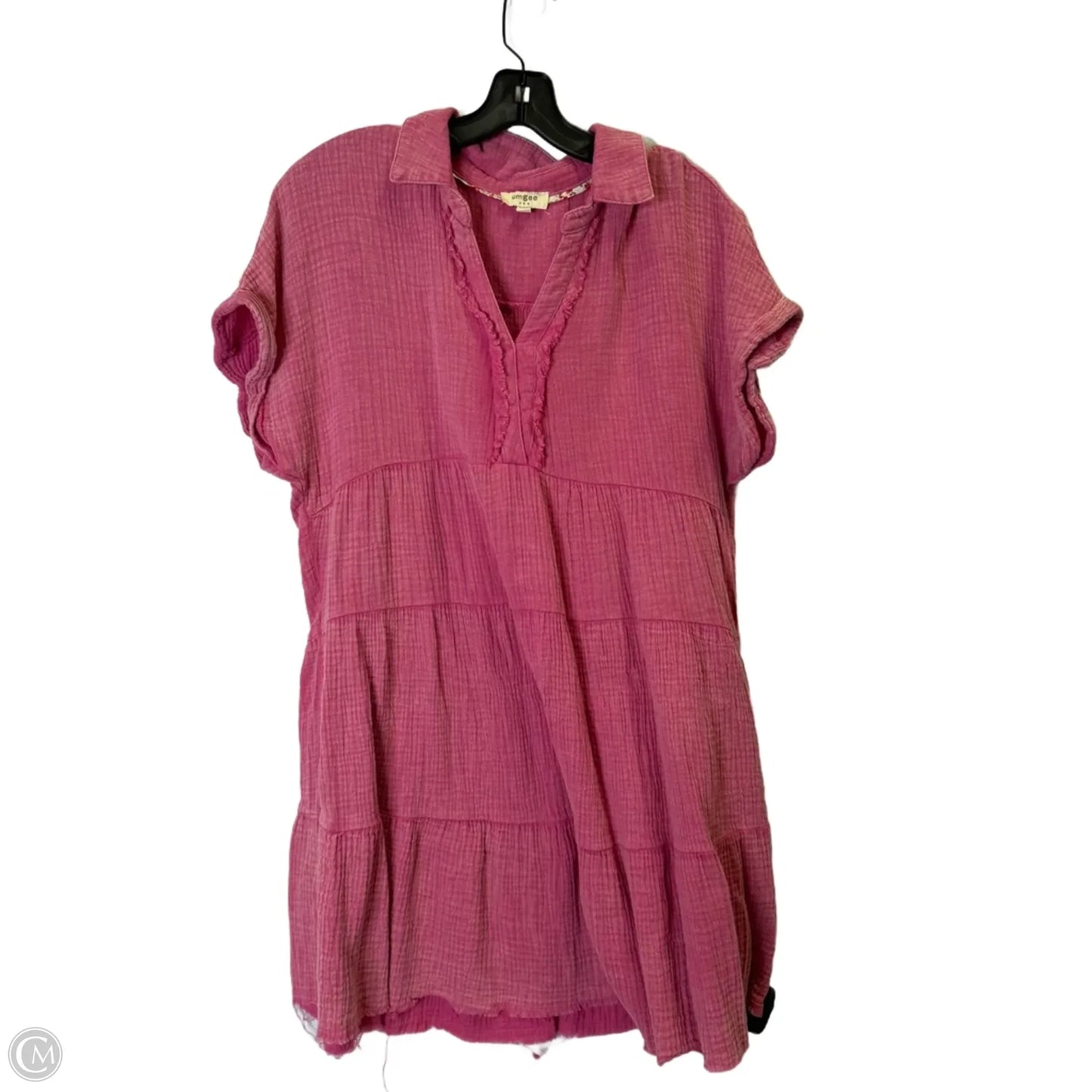 Dress Casual Short By Umgee In Pink, Size: M