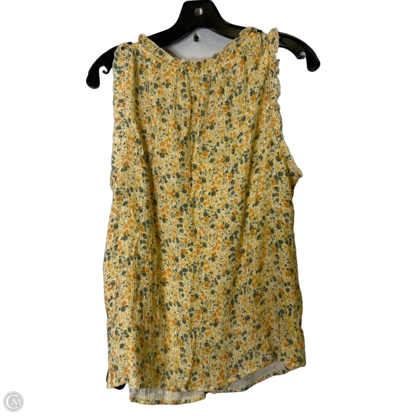 Top Sleeveless By Wonderly In Orange, Size: Xl