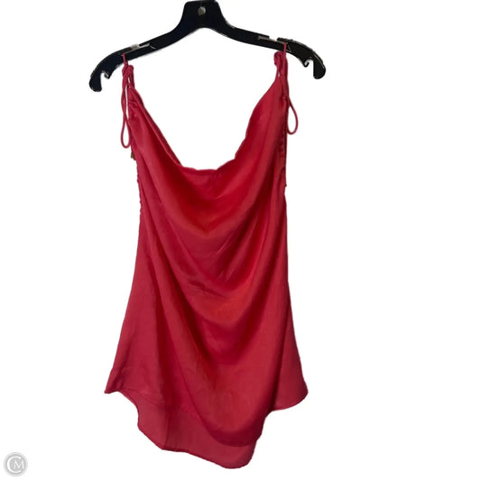 Top Sleeveless By Free People In Pink, Size: L