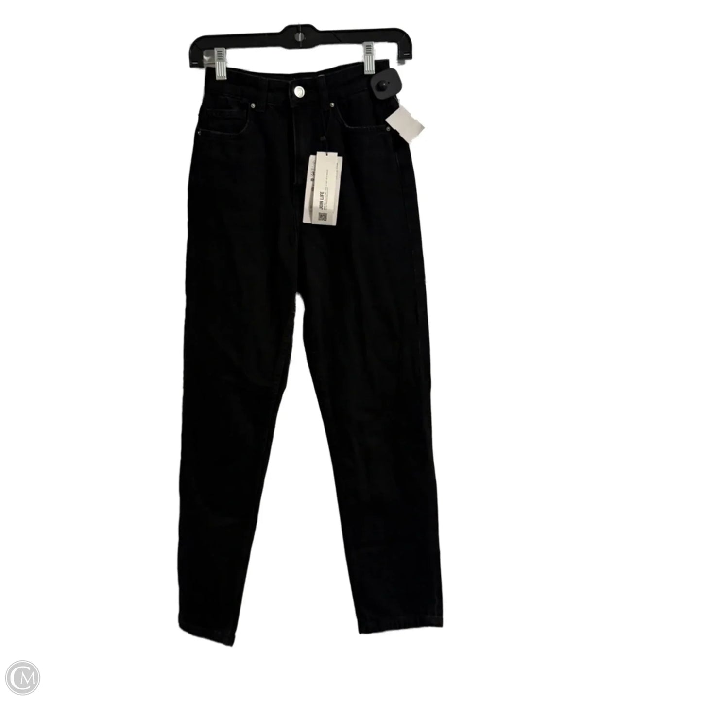 Jeans Straight By Zara In Black, Size: 0
