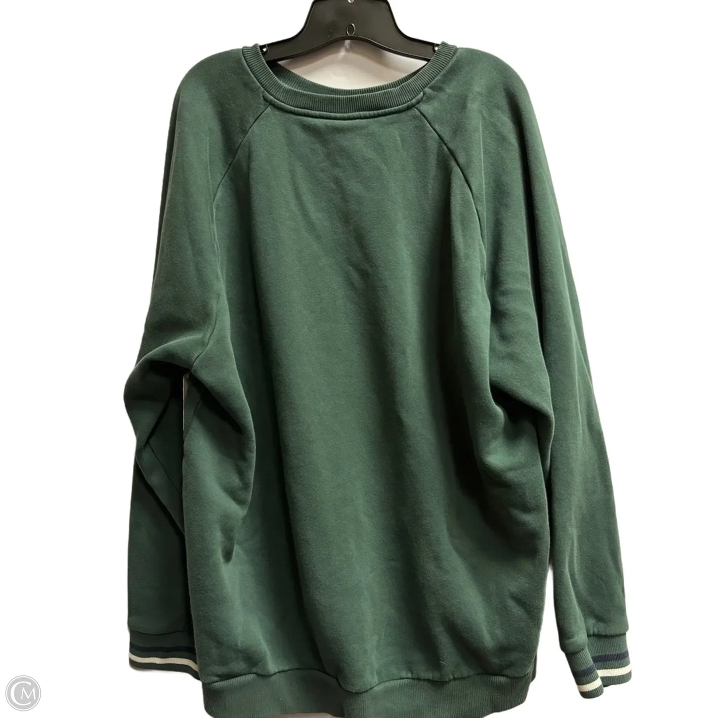 Sweatshirt Crewneck By Adidas In Green, Size: 2x
