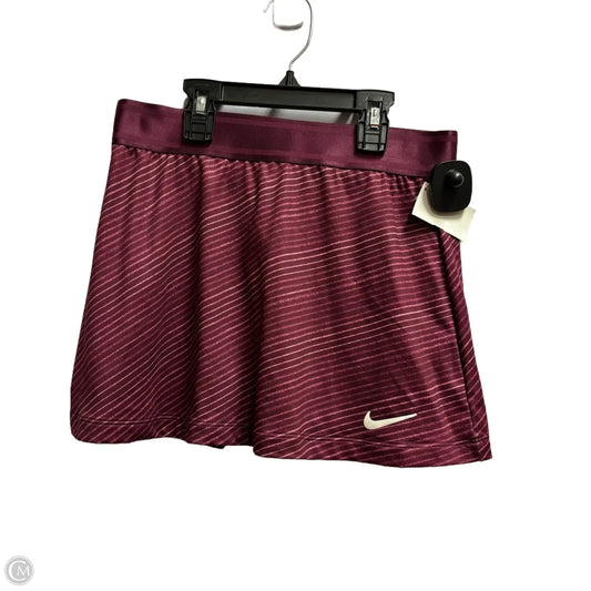 Athletic Skirt By Nike Apparel In Purple, Size: Xs