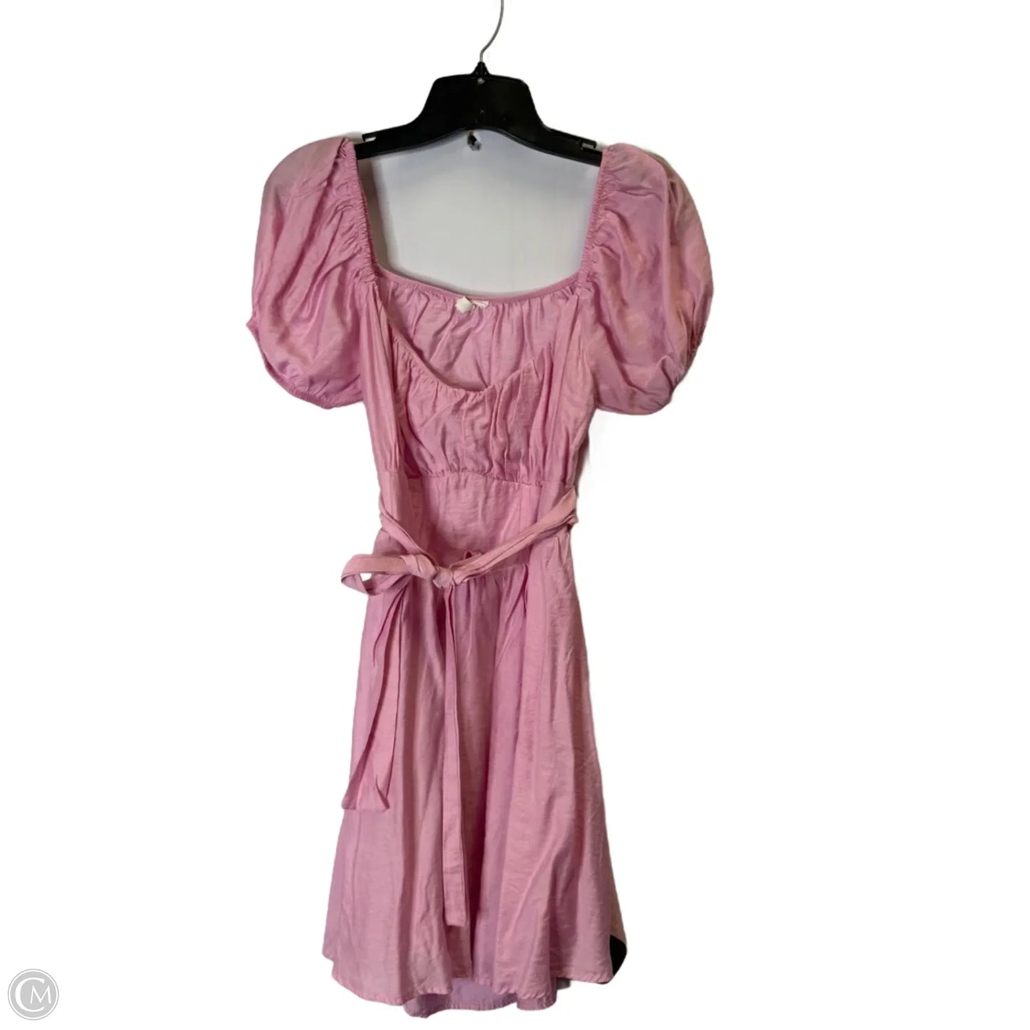 Dress Casual Short By Blu Pepper In Pink, Size: M