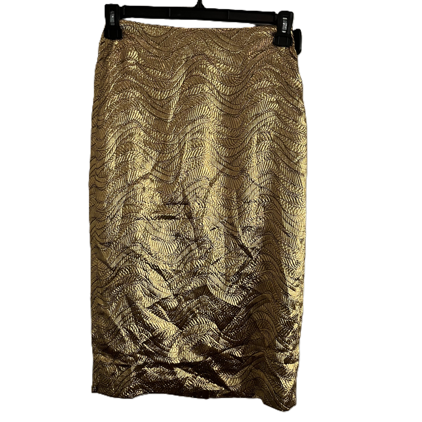 Skirt Midi By J. Crew In Gold, Size: 4