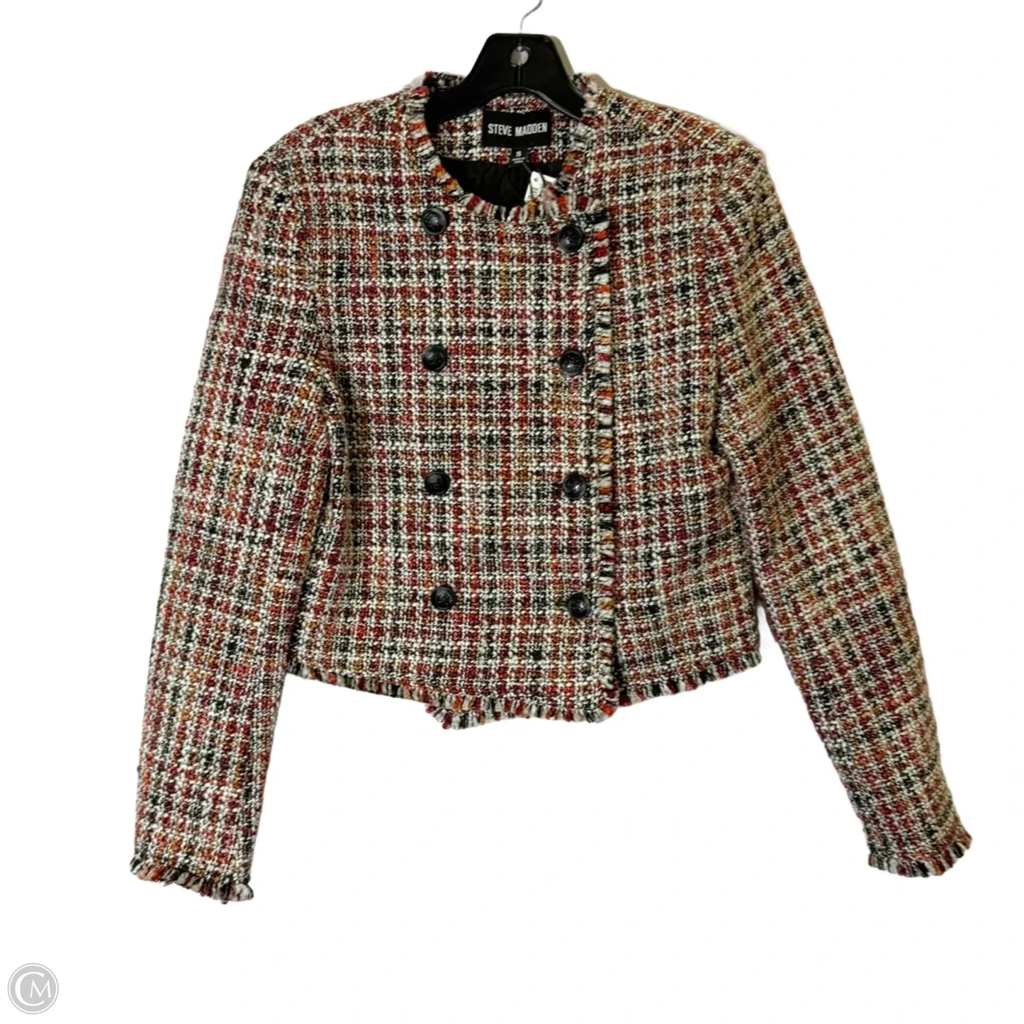 Blazer By Steve Madden In Pink & Red, Size: S