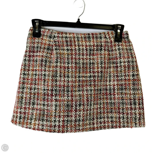 Skirt Mini & Short By Steve Madden In Pink & Red, Size: 4
