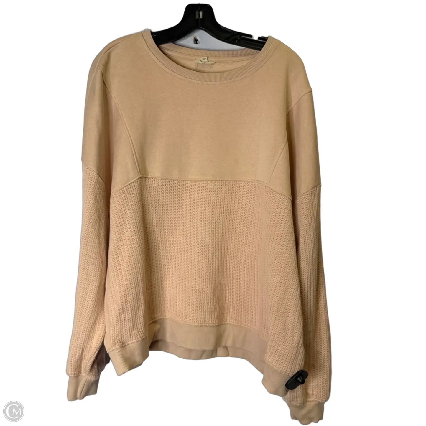 Sweatshirt Crewneck By Pilcro In Pink, Size: Xl
