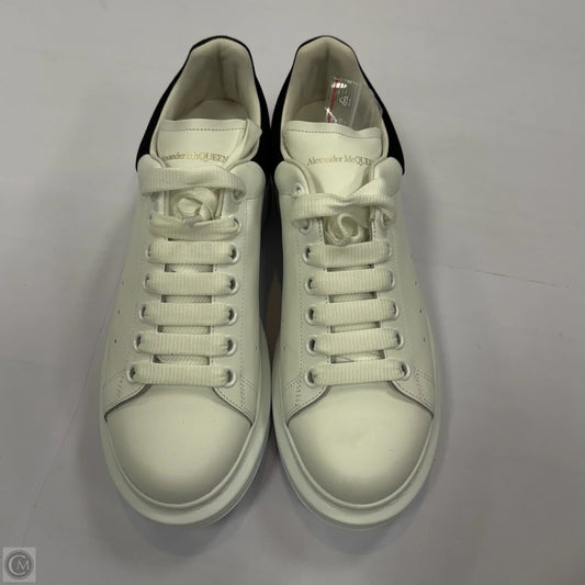 Shoes Luxury Designer By Alexander Mcqueen In White, Size: 10.5