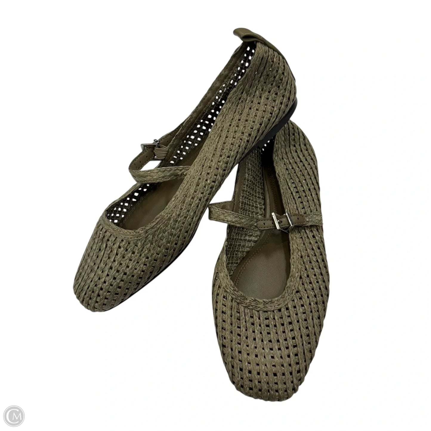Shoes Flats By H&m In Taupe, Size: 6