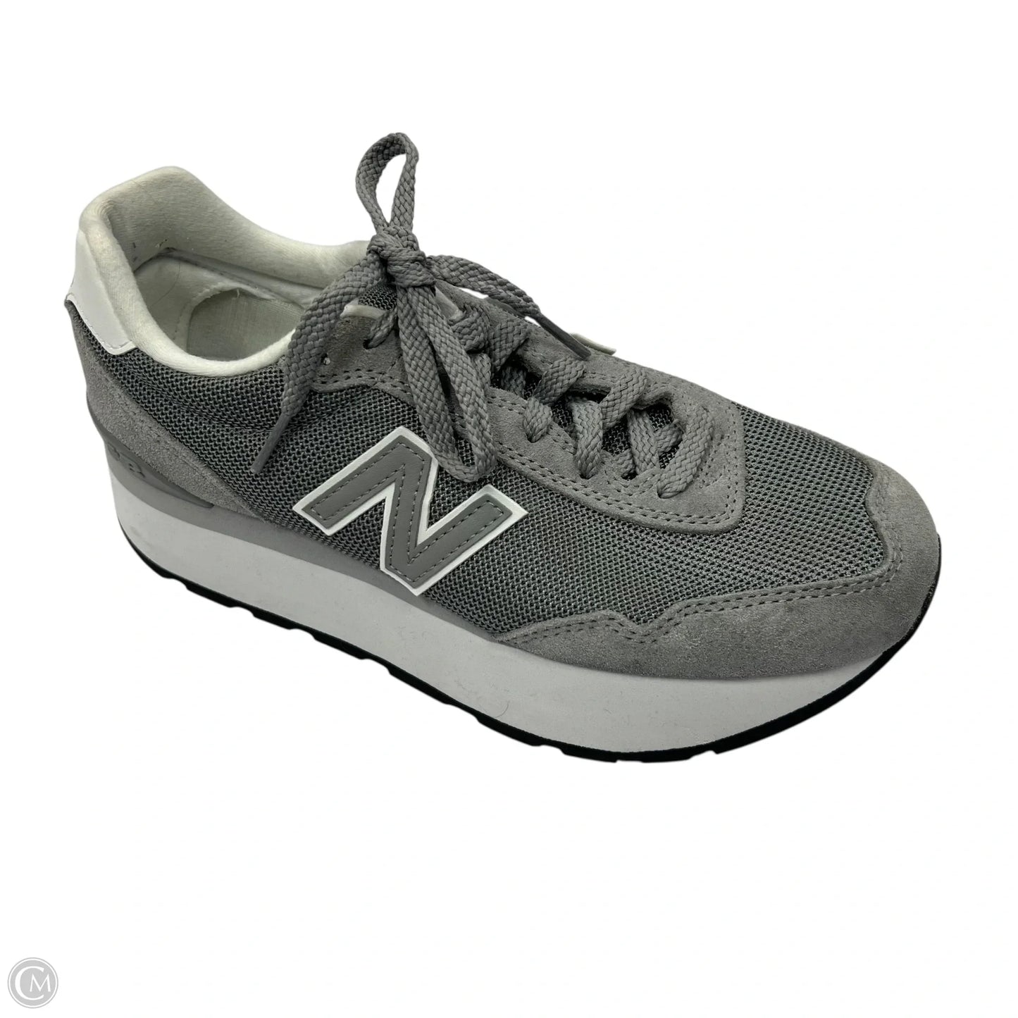 Shoes Sneakers Platform By New Balance In Grey, Size: 7.5