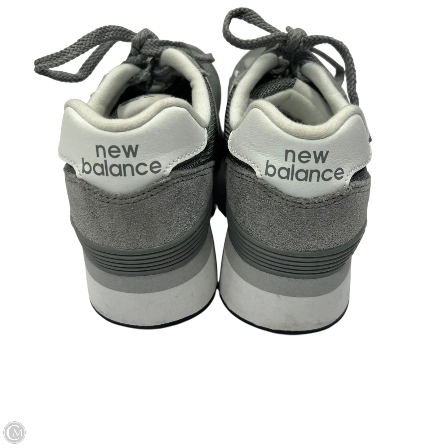 Shoes Sneakers Platform By New Balance In Grey, Size: 7.5