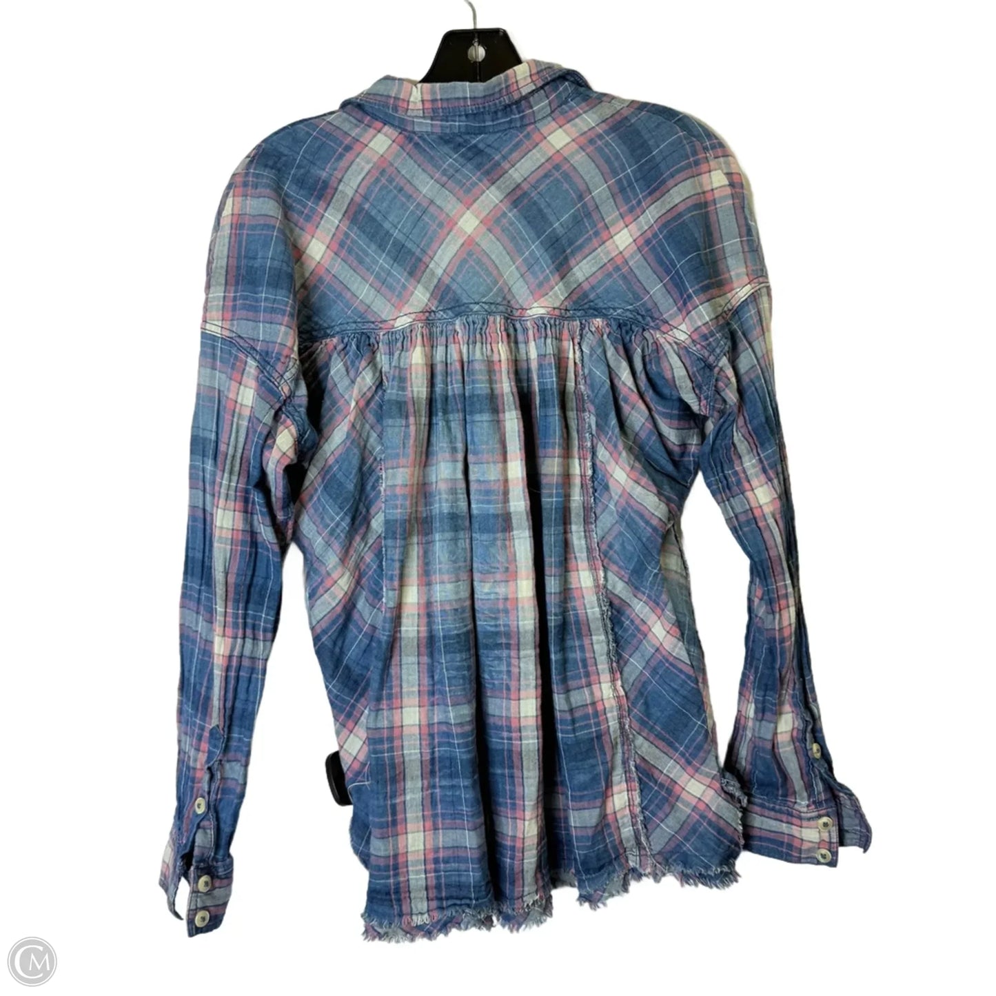 Top Long Sleeve By We The Free In Blue, Size: S