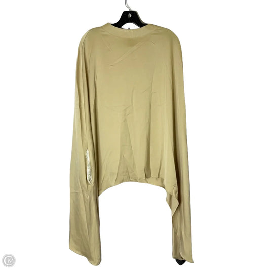 Top Short Sleeve By Clothes Mentor In Gold, Size: S