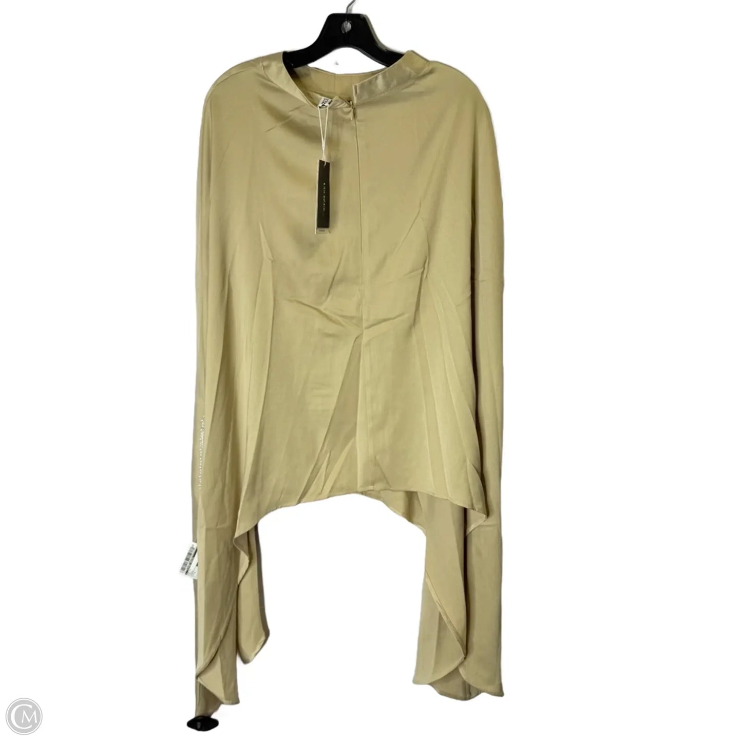 Top Short Sleeve By Clothes Mentor In Gold, Size: S